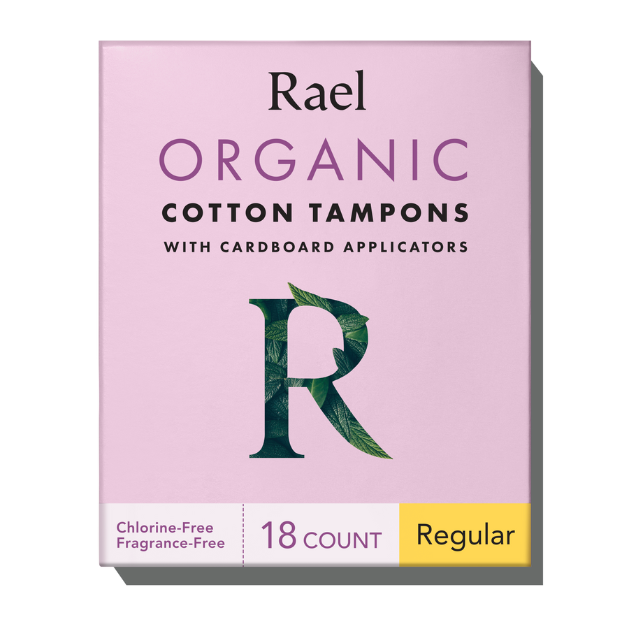 Regular Cardboard Applicator Tampons Made With Organic Cotton H8